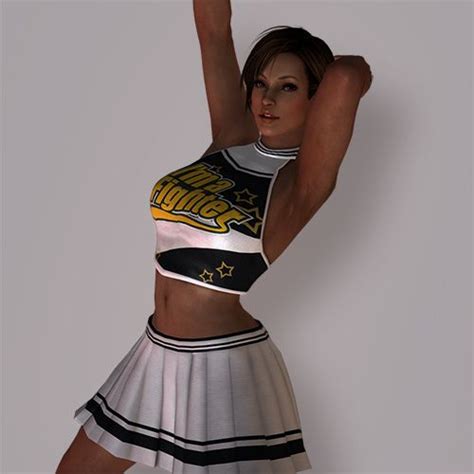 Lisa Hamilton Cheerleader Dlc By Sticklove On Deviantart Lisa