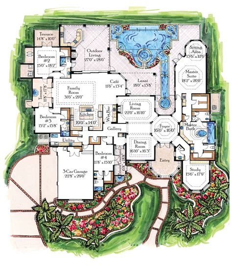 Beautiful Luxury Mansion Floor Plans Suggestion House Plans Gallery Ideas