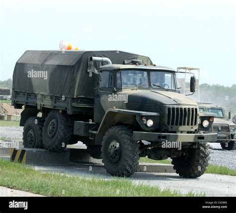 Atmosphere Russian Army Truck Ural 4320 6Ãµ6 International Salon Of
