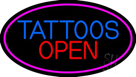 Tattoos Open Led Neon Sign Tattoo Open Neon Signs Everything Neon