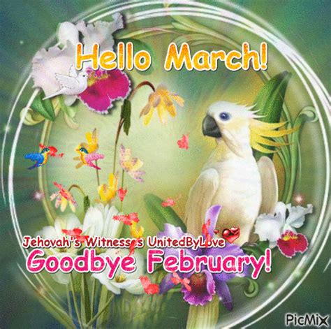 Hello March Goodbye February Pictures Photos And Images For