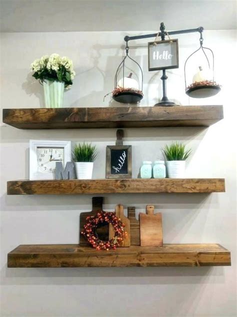 25 Exceptional Rustic Wooden Shelf Designs For Your Kitchen — Teracee