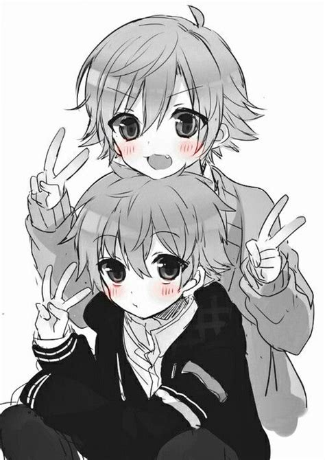 These Guys Are Too Cute Anime Siblings Kawaii Anime Awesome Anime