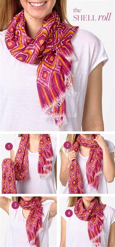 How To Tie Scarf Around Your Neck Video The Whoot Scarf Styles Ways To Wear A Scarf How