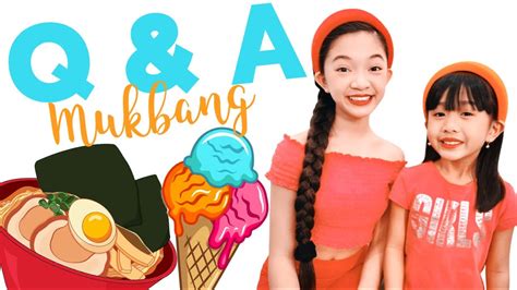 Q And A With Kaycee And Rachel Mukbang Edition Kaycee And Rachel In