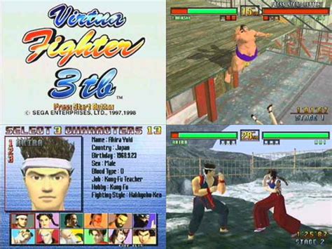 Virtua Fighter 3tb From Sega Dreamcast