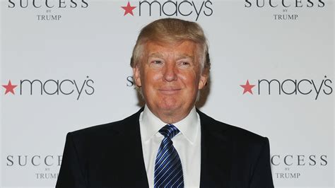 Macys Severs Ties With Donald Trump Too Pulls His Menswear