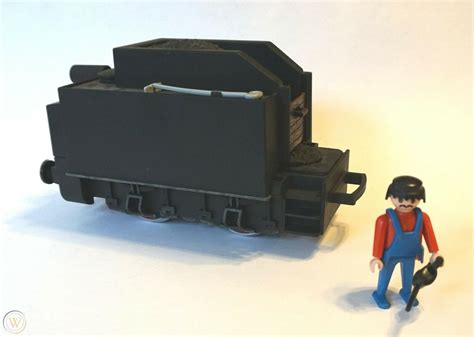 Playmobil Lgb G Scale Locomotive Black Train Tender Non Powered For