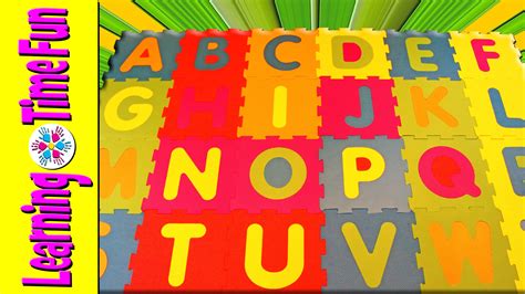 Learn The Alphabet With Big Abc Letters Fun For Kids English Alphabet