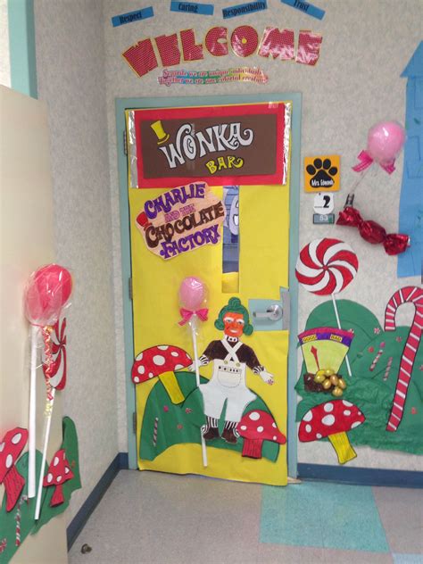 Vanessas Willy Wonka Door Candy Theme Classroom Charlie And The