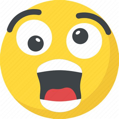 Emoji Emoticons Shocked Smiley Surprised Icon Download On Iconfinder