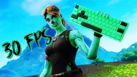 The Best 30 Fps Pc Fortnite Player In The World Insane 30 Fps Build