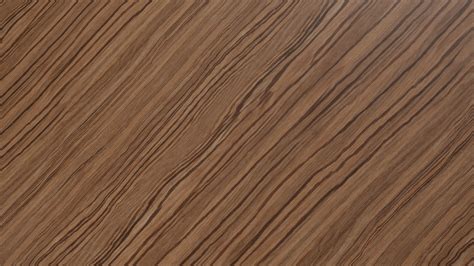 Lacquered Zebrano Wood Veneer Pbr0368