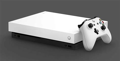 A White Xbox One X Is Coming And Its Pretty Damn Sleek