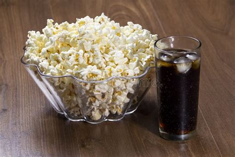 Popcorn And Soda Stock Photo Image Of Popcorn Snack 5829176