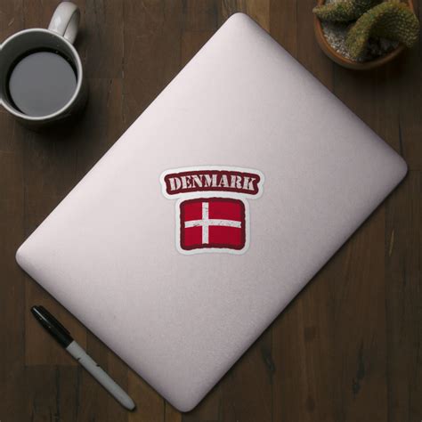 Vintage Denmark Danish Flag Denmark Flag Sticker Teepublic