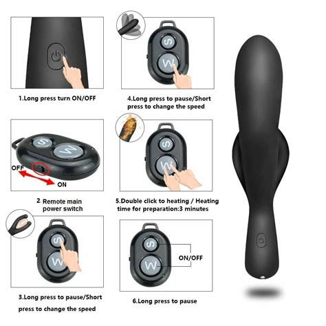 Wiggle Come Hither Motion Vibrating Prostate Massager Anal Vibrator Stimulator Ebay