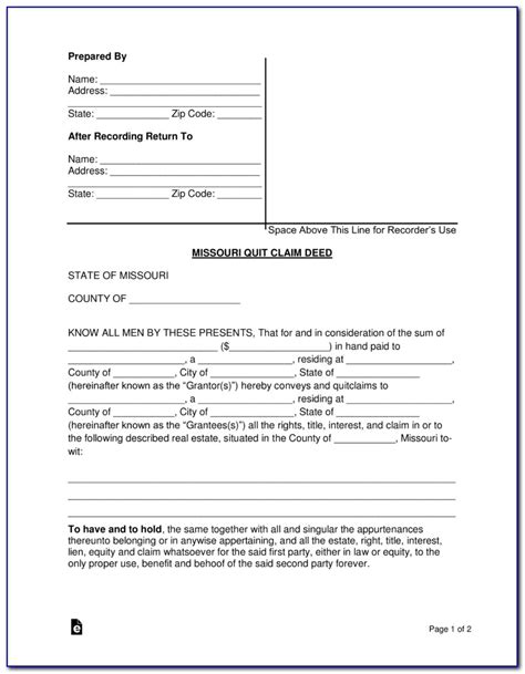 Free Personal Representative Deed Form Colorado Form