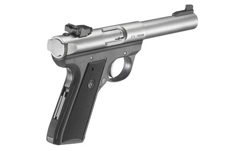 Ruger 2245 22lr Exclusive Rimfire Pistol With Stainless Bull Barrel