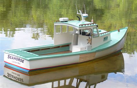 40 Maine Lobster Boat Model Kit Canoemodelkits