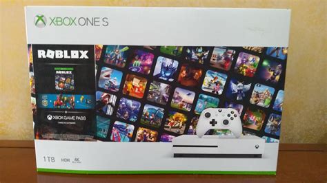 Xbox One S Edición Roblox Unboxing Youtube