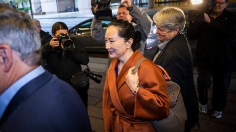 Media Fights To Broadcast Extradition Hearing Of Huawei Executive Meng