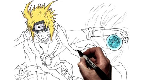 How To Draw Akatsuki Naruto Step By Step Naruto Youtube