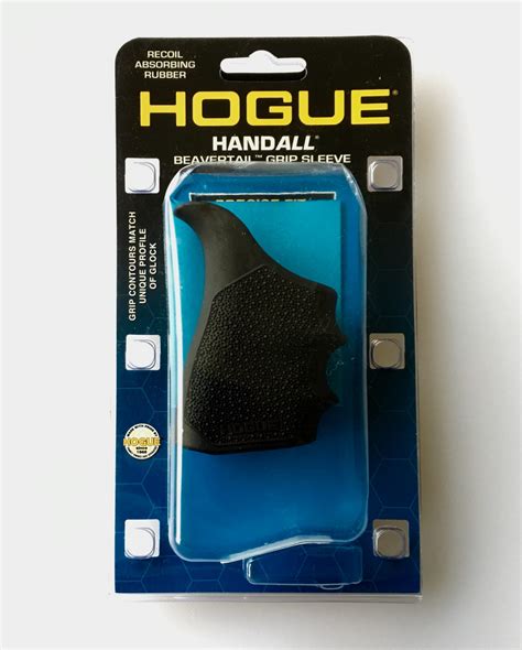 Hogue Glock 43x 48 Handall Beavertail Grip Sleeve Black 18210 Black