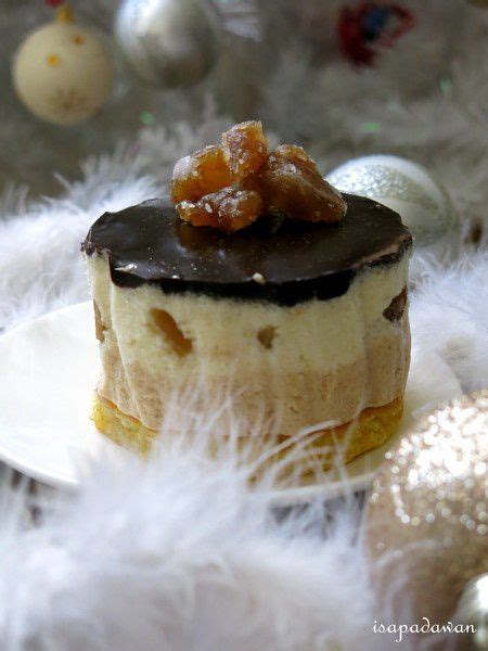 Gâteau de Fête Mousse Crème de Marrons -Poires