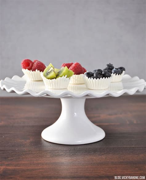 White Chocolate Fruit Cups Vicky Barone