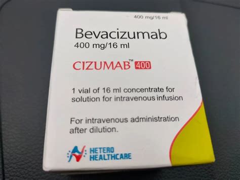 Cizumab 400 Mg Bevacizumab Injection 400mg 16ml At Rs 12000