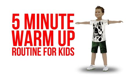 5 Minute Warm Up Exercises Kids Exercise Brooklyn Recovery Fund