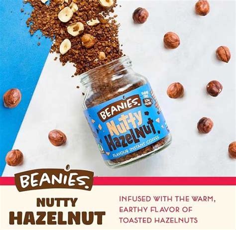 Beanies Nutty Hazelnut Flavoured Instant Coffee Gr Ngt