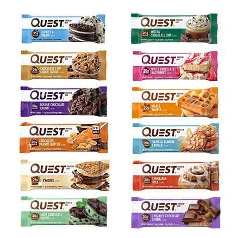 Buy Quest Nutrition Protein Bar Popular Flavors Variety Pack 12