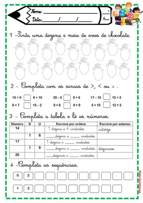 Fichas Matematica Fichas E Atividades Images