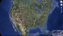 Google Earth Map Of The United States - United States Map