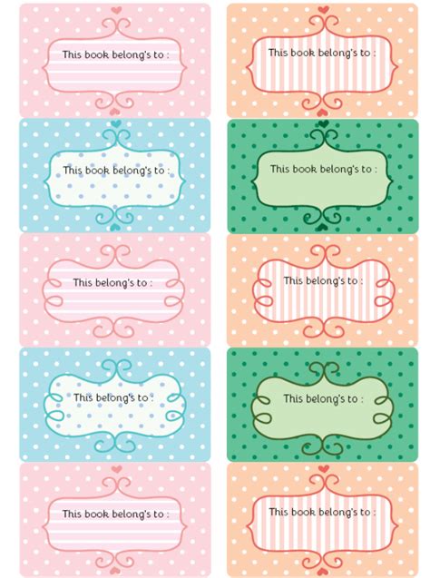 These Really Cute Printable Colorful Doodled Stationery And