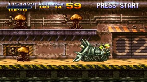 Metal Slug X Final Mission Ps1 On Ps3 In Hd 1080 Youtube