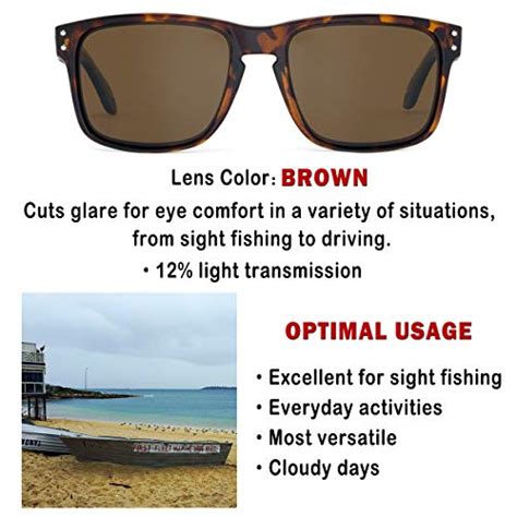 bnus italy made corning real glass lens polarized sunglasses for men women tortoise brown b15