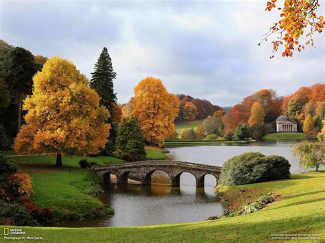 Nature Autumn England Bridges National Geographic 1080p Hd