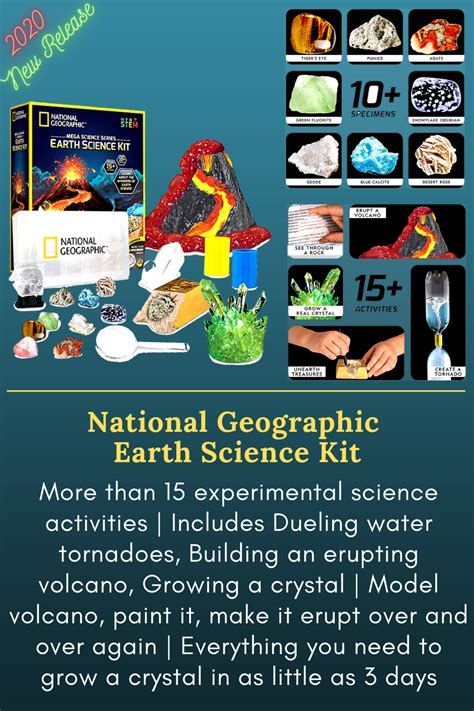 National Geographic Earth Science Kit Science Kits Earth Science