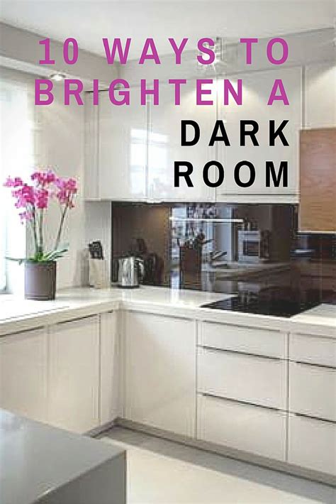 10 Classic Ways To Brighten A Dark Room Dark Living Rooms Dark Room