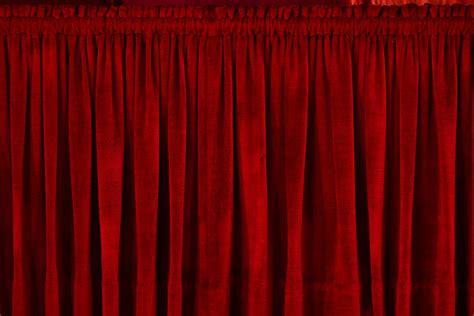 Hd Wallpaper Closeup Photo Of Red Rod Pocket Curtain Red Curtain