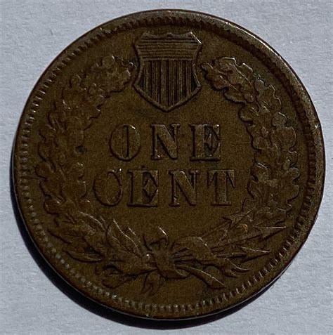 1879 United States Of America One Cent M J Hughes Coins