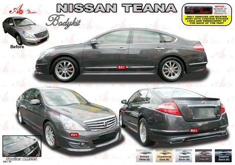 Nissan Teana Body Kit
