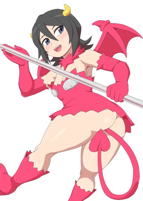 Rule 34 1girls Ass Black Hair Bleach Boots Breasts Demon Girl Demon Horns Demon Tail Female