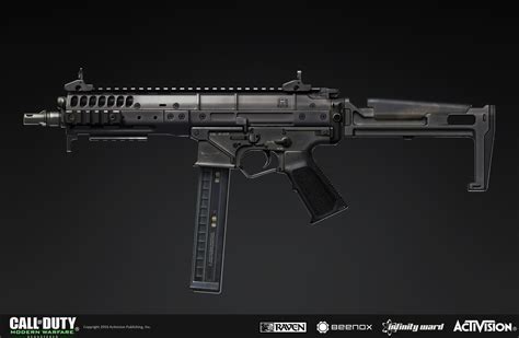 Rick Zeng Weapon Concept For Call Of Duty Modern Warfare Remastered