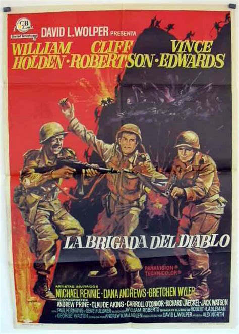 La Brigada Del Diablo Movie Poster The Devils Brigade Movie Poster