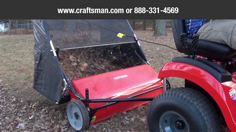 07 Craftsman 42 In High Speed Lawn Sweeper Cmxgzbf7124266 V3 Youtube