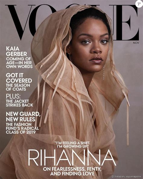 Rihanna En Couverture De Portadas De La Revista Vogue Vogue Portadas